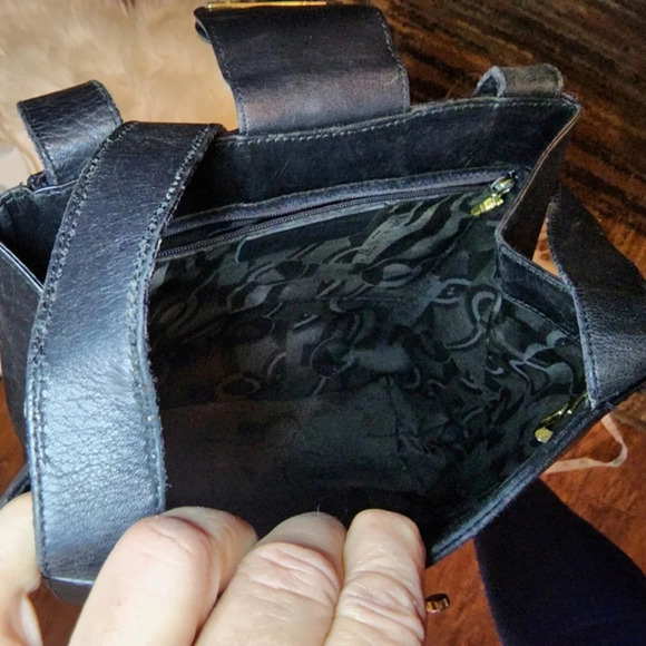 Vintage Salvatore Ferragamo‎  Black bag - Picture 6 of 14